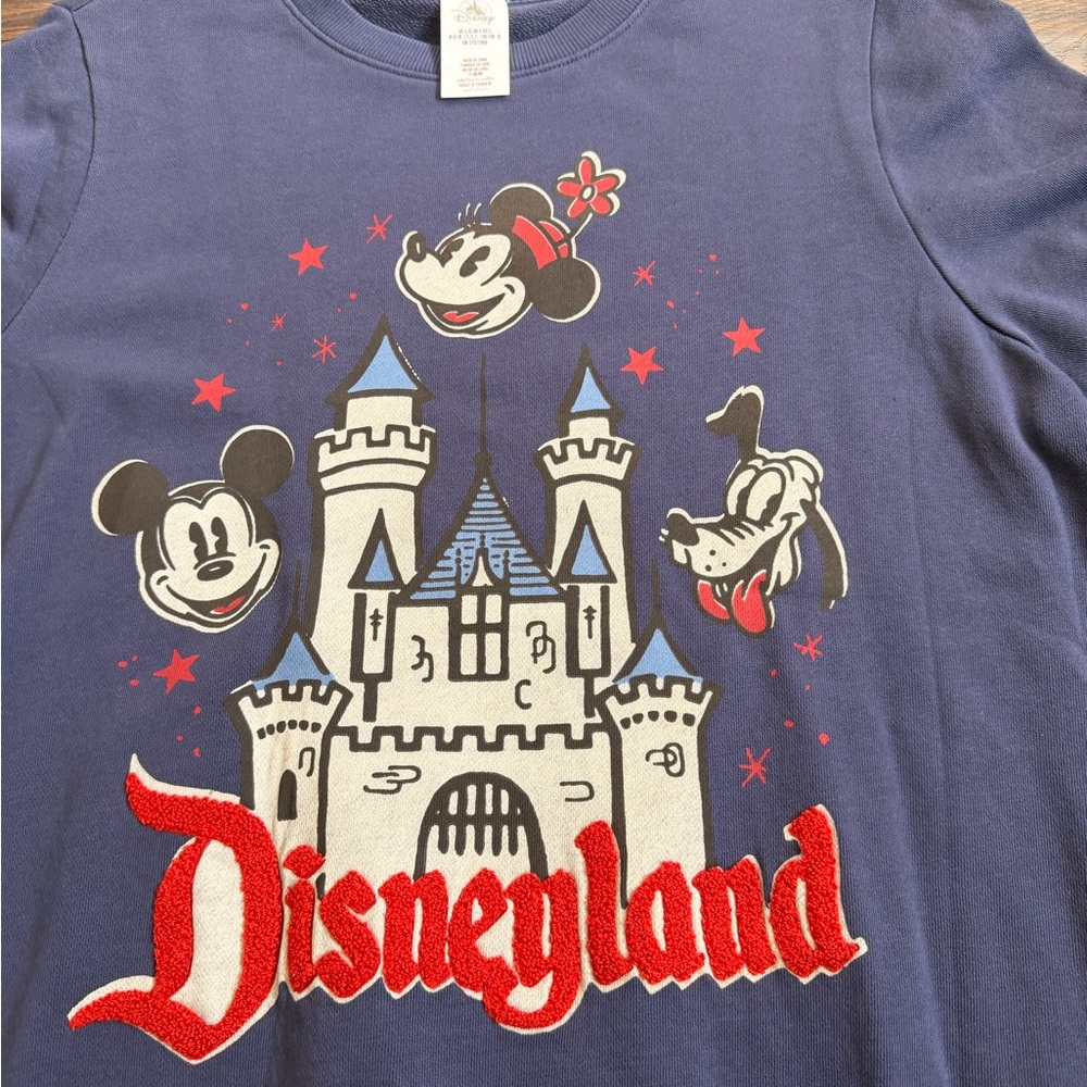 Disney Blue Sweater shirt. Size L
